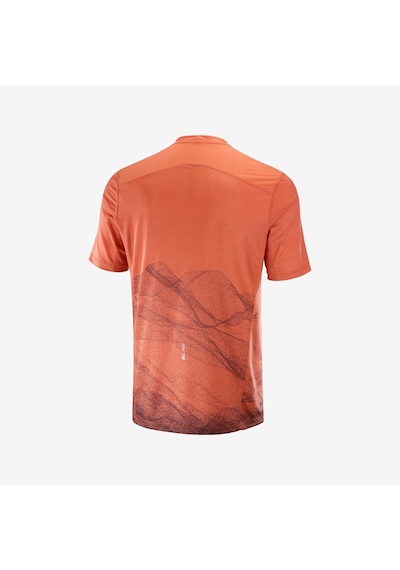 Salomon S/lab Ultra Erkek Koşu Tişört Burnt Sıenna Lc2449700 Turuncu