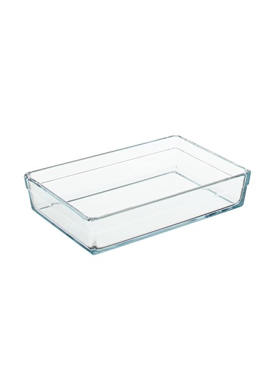 Paşabahçe Borcam Premium Dikdörtgen Tepsi, 20 Cm X 29 Cm, Şeffaf, 2.5 Litre Diğer