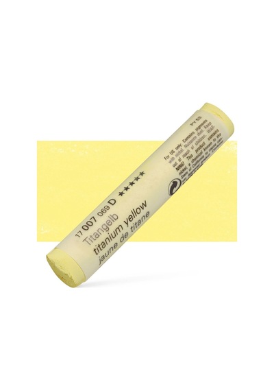 Schmincke : Artist Soft Pastel Boya : 007 D Titanium Yellow