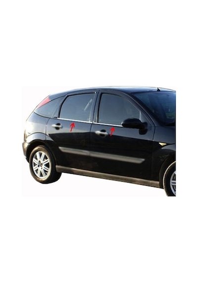Ford Focus Hb-sedan Krom Cam Çıtası 4 Prç P.çelik 1998-2005 Arası
