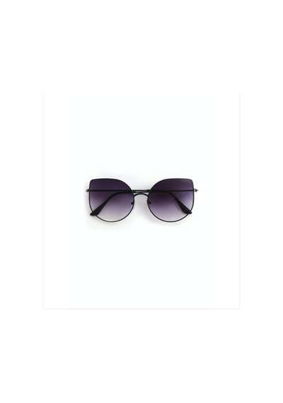 Cat Eye Unisex Güneş Gözlüğü Mor - 617597038 Siyah