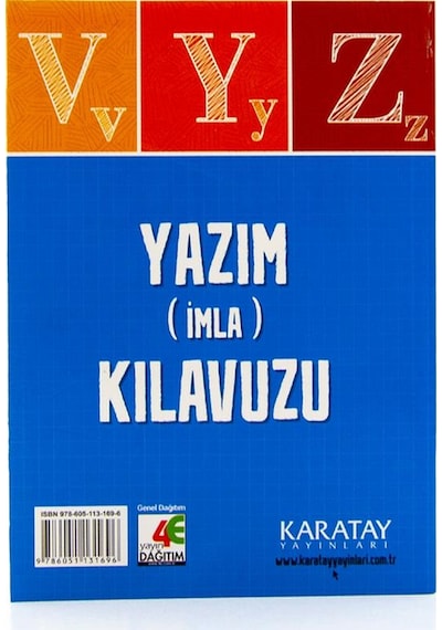 Yazım ( İmla) Kılavuzu Güncel Ve Yeni Baskı. Karton Kapak. 4E Yay