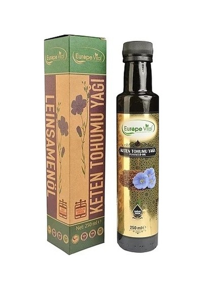 Europe Vital Keten Tohumu Yağı 250 ML