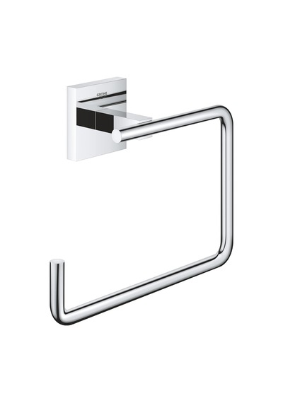 Start Cube Quickfix Halka Havluluk, Duş/banyo Aksesuarları, Krom, 40975000 Siyah