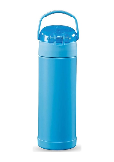 Thermos F422 Funtainer Çocuk Pipetli Termos 0,47l Electric Blue 024331 Mavi