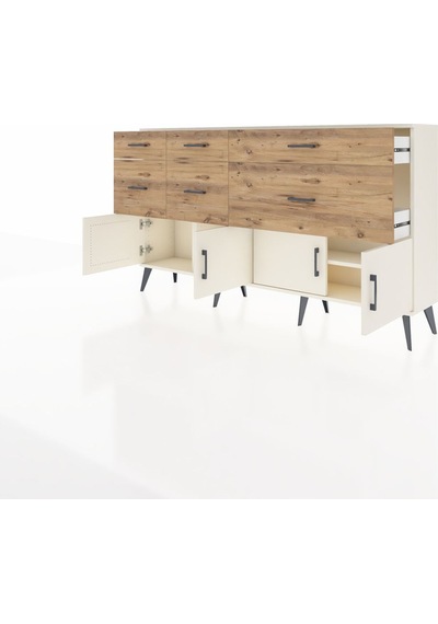 Arges Konsol Tek Raflı 6 Çekmeceli 4 Kapaklı 176x30x99 Aytaşı-aytaşı/çam Aytası/atlas Çam - Aytası Arges Konsol Tek Raflı 6 Çekmeceli 4 Kapaklı 176x30x99 Aytaşı-aytaşı/çam Aytası/atlas Çam - Aytası