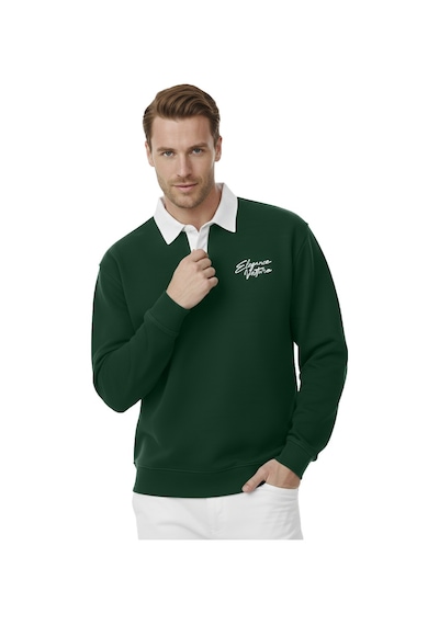Deepsea Erkek Yeşil Relax Fit İçi Polarlı Polo Yaka Sweatshirt Pamuklu Kalın Sweatshirt 2600762 Yeşil Deepsea Erkek Yeşil Relax Fit İçi Polarlı Polo Yaka Sweatshirt Pamuklu Kalın Sweatshirt 2600762 Yeşil