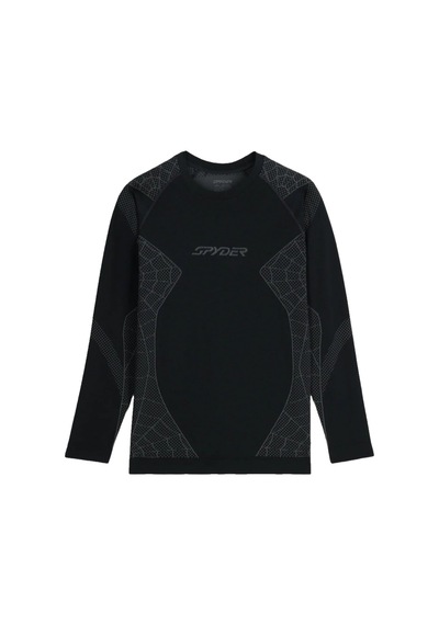 Spyder Spyder Momentum Baselayer Top Erkek İçlik Üst 6000 Siyah