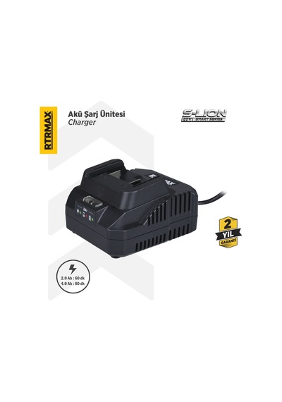 Rtrmax RTS5008 Akü Şarj Cihazı 20V 2.2A S-Lion