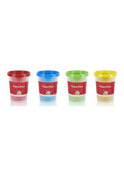 Fisher Price Oyun Hamuru, Sarı, Yeşil, Kırmızı, Mavi Hamur, 4'lü