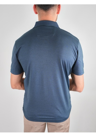 Erkek Yakalı Cepli Penye Lacivert Baba Tshirt Lacivert Erkek Yakalı Cepli Penye Lacivert Baba Tshirt Lacivert