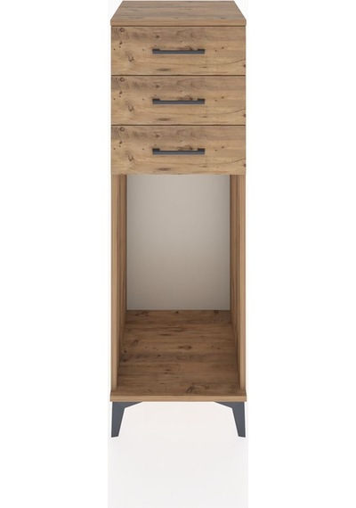 Hyperion Dolap 3 Çekmeceli 44x44x134 Çam-çam Atlas Çam