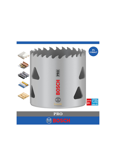Bosch Pro 52 Mm Multi Vidalı Bi-metal Panç 2608901514