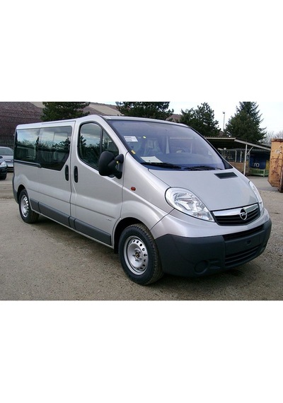Ebal Otomotiv Opel Vivaro Krom Ön Panjur 8 prç. 2001-2008 P.Çelik