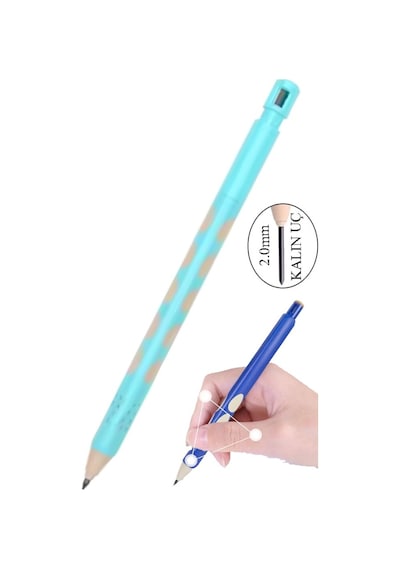 Kalın Uçlu Versatil Kalem 2.0 Mm 1 Adet Kalın Uçlu Başlangıç Kalem 2,0mm Sınav Kalemi 2.0 Mekanik Uçlu Kurşun Kalem Açık Mavi Kalın Uçlu Versatil Kalem 2.0 Mm 1 Adet Kalın Uçlu Başlangıç Kalem 2,0mm Sınav Kalemi 2.0 Mekanik Uçlu Kurşun Kalem Açık Mavi