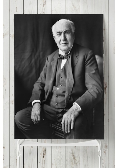Thomas Edison Bilimsel Poster 2