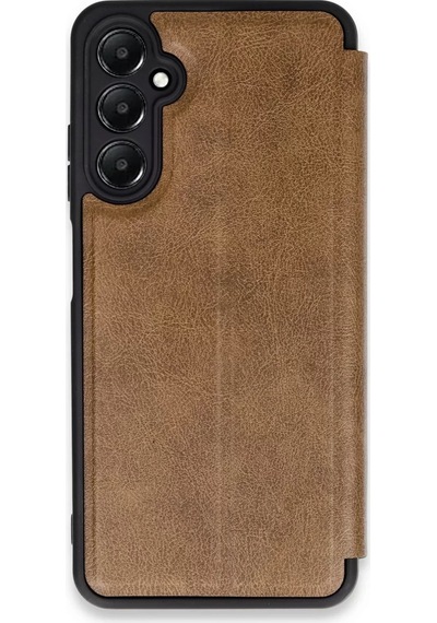 Newface Samsung Galaxy A55 5g Kılıf Flip Cover - Taba