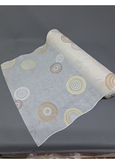 Pvc Küpür Dantel Raf Ve Dolap Örtüsü Runner Kahverenği Kpr121k 50 X 100