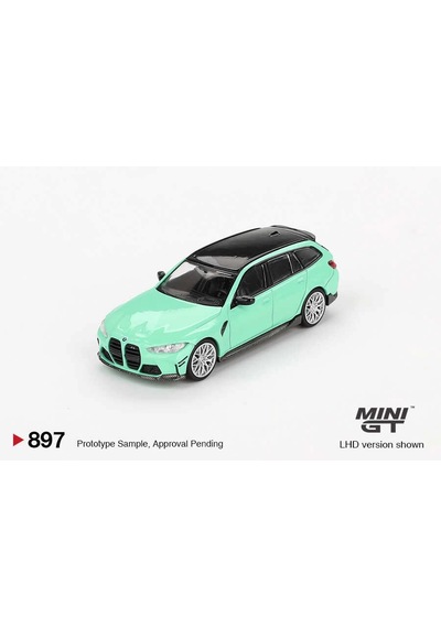 Mini Gt 1/64 Bmw M3 M Performance Touring Mint Green Mgt00897 Çok Renkli