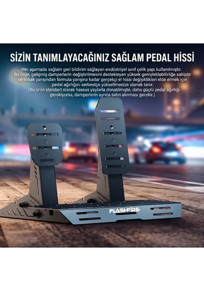 Flashfire G103 Bahrain 3.2 Nm Direct Drive Profesyonel Oyuncu Direksiyonu + Hassas Pedal Seti - Türkiye Lansmanı Euas Güvencesiyle