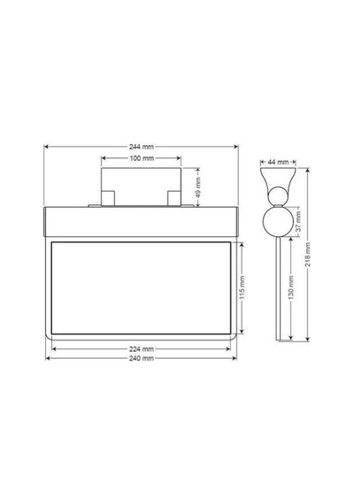 Arsel Sfs Sfs20-3-l Acil Çıkış Yönlendirme Armatürü Şebekeden Yanan 8xf Led