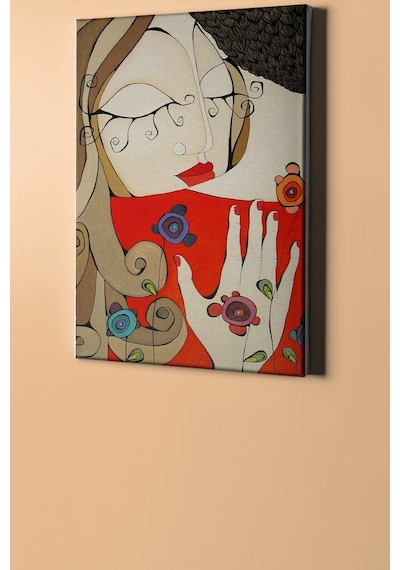 Webstyle Sayılarla Boyama Seti Kasnaklı Sevgili 60 X 75 Cm