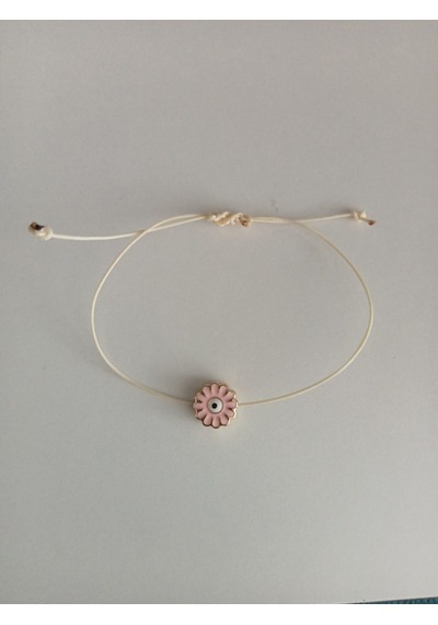 Nle Accessory Pembe Güne Figürlü Bileklik Çok Renkli
