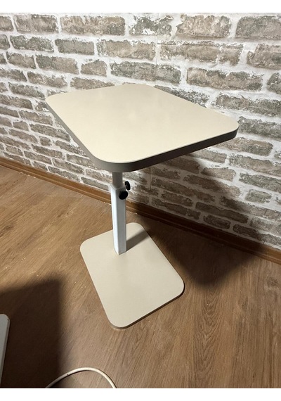 Yan Sehpa Cappuccino Renk Sağa Sola Dönebilen Yükseklik Ayarlı Cappuccino