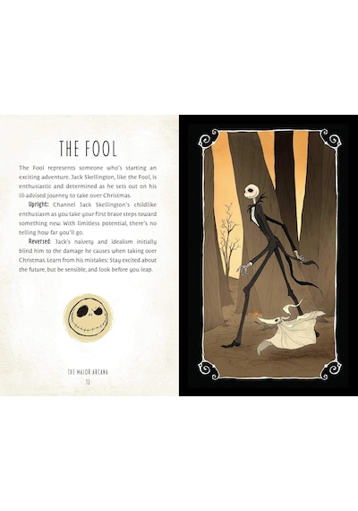 The Nightmare Before Christmas Tarot Deck And Guidebook