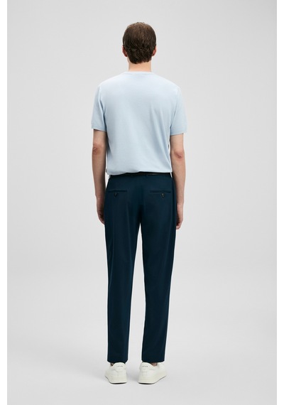 Lufian Sam Smart Erkek Chino Pantolon Slim Fit Lacivert Lacivert 111190370100200