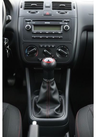 Vw Polo 3 6n1 6n2 94-01 Classic 6v2 95-06 5 İleri Kırmızı Dikiş Vites Topuzu 6x0711118f Çok Renkli