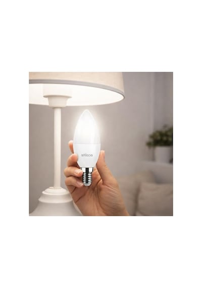 Ecolite 8 W Led Mum Ampul E14 Duy, 3'lü Paket, 810 Lümen, 6500k Beyaz Işık, 60w Eşdeğer, Opal Dekoratif Ampul, Dimmerlenemez,%86 Enerji Tasarrufu, 99x37 Mm Enerji Sınıfı F 10c