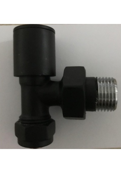 Radyatör Havlupan Vanası Siyah Mat 16x2 Pex