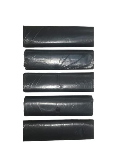 Büyük Boy Çöp Poşeti 65x80 Cm 50 Lt 10'lu Rulo 5 Paket Siyah