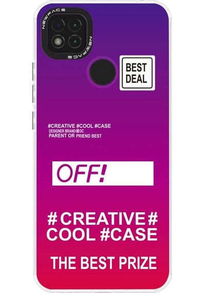 Cosmotex Newface Xiaomi Redmi 9c Kılıf Estoril Desenli Kapak - Estoril - 9