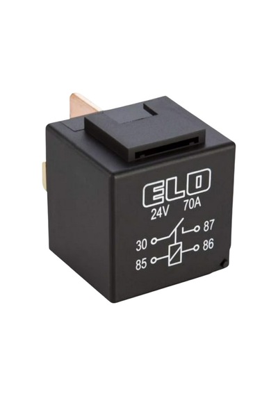 24V Röle 4 Uçlu 70 A 2 Uç Küçük / 2 Uç Büyük 6.3 Mm / 9.5 Mm N11.1105