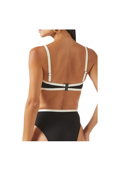 Bondi Born Modern Şıklıkta Fiona Bikini Üstü Siyah