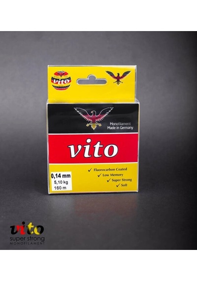 Vito Süper Strong Monoflament Şeffaf Misina 160 Metre 0,14mm - Standart