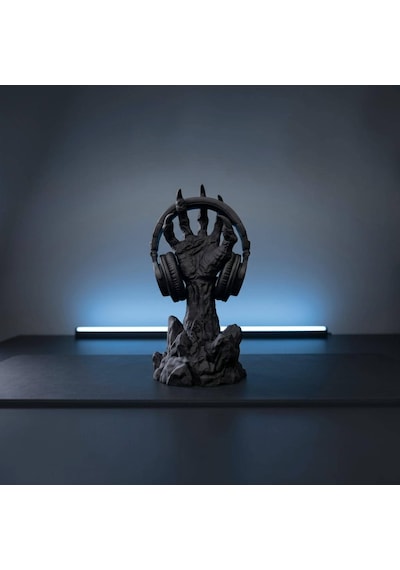Happy3dworld İskelet El Figürlü Kulaklık Standı, 3d Baskı Gaming Masaüstü Dekor