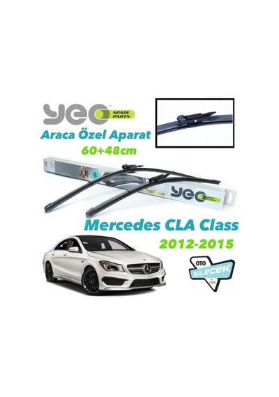 Yeo Mercedes Cla Serisi İle Uyumlu Silecek Takımı 2012-2015