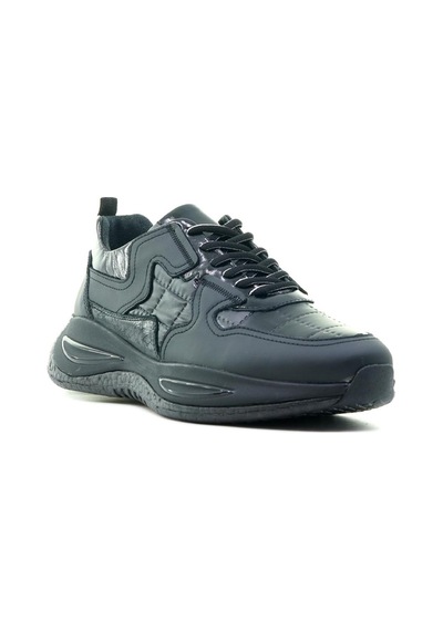 Yaşar Kaşlı Erkek Sneaker Günlük Ayakkabı 40-44 23k Ykö-18172 M Siyah