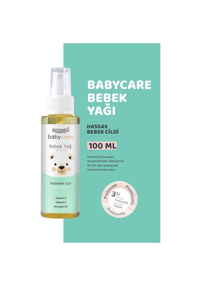 Dermoskin BabyCare Bebek Yağı 100 ML