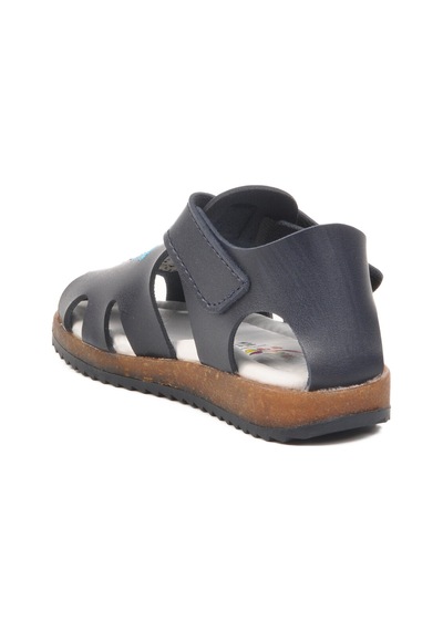 Ayakmod Lacivert Cırtlı Hafif Unisex Çocuk Sandalet 17373 B Lacivert