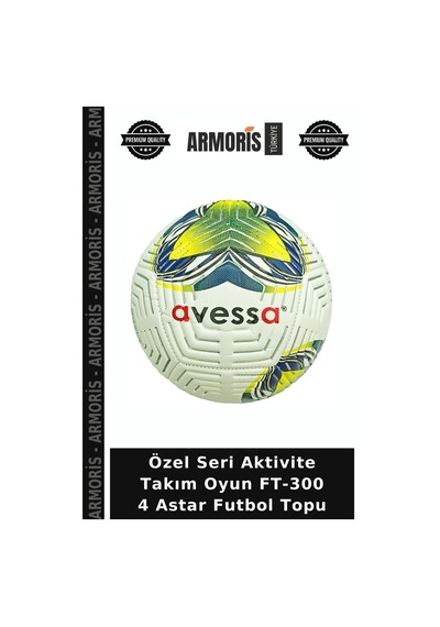 Özel Seri Aktivite Takım Oyun Ft-300 4 Astar Futbol Topu Çok Renkli