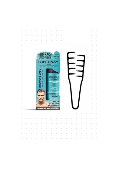 Fontenay Saç Şekillendirici Pudra Toz Wax Matt Effect 20gr + Mucizevi Saç Tarağı 2'li Set 37051507