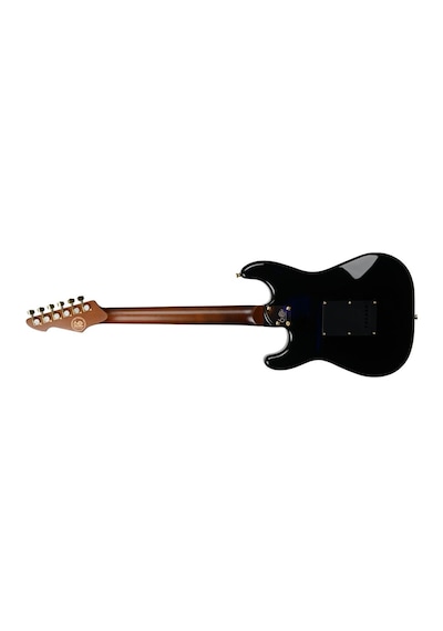 Peavey Raptor Lightning Bolt St 60th Hss Stratocaster Elektro Gitar Gold Hardware - Black