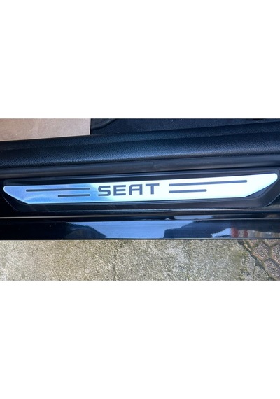Seat Ibiza Özel Kapı Eşik Yazısı Krom