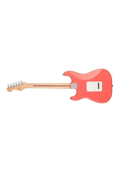 Squier Sonic Stratocaster Hss Akçaağaç White Pickguard Tahitian Coral Elektro Gitar