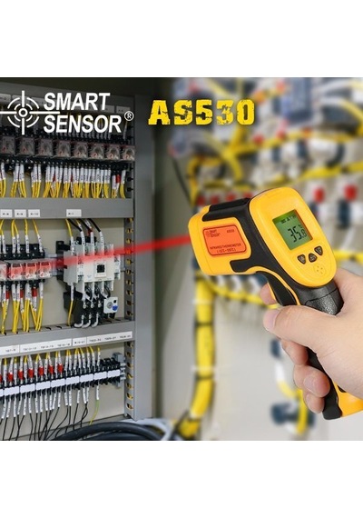 Smart Sensor As530 Kızılötesi Lazerli Sıcaklık Ölçer