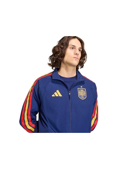 Adidas İspanya Home Anthem Erkek Lacivert Dik Yaka Ceket